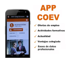 Disponible la nueva APP del Colegio de Economistas